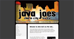 Desktop Screenshot of javajoesbaltimore.com